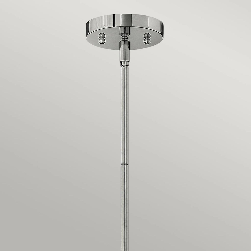 Lampada a sospensione Congress Hinkley cromo E27 Ø20