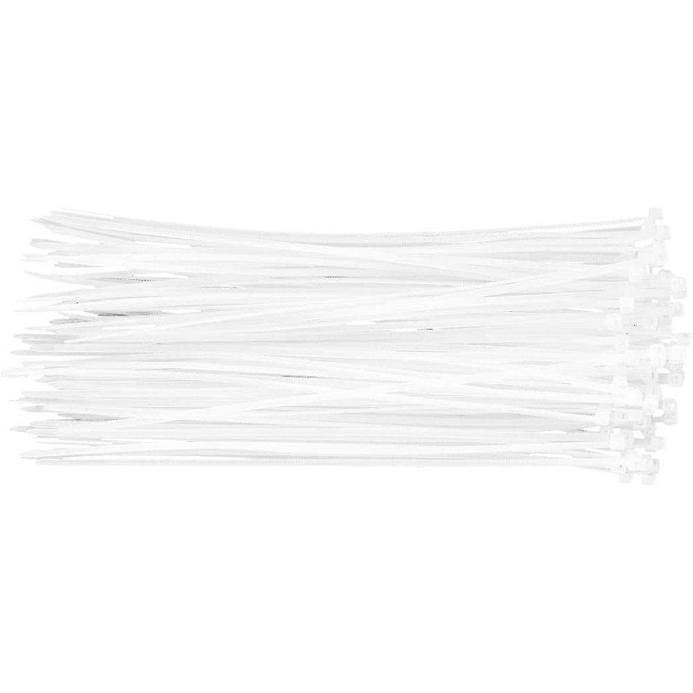 Topex 01-601 fascette a cravatta ta, 2.5 x 200 mm, bianco, 100 pe