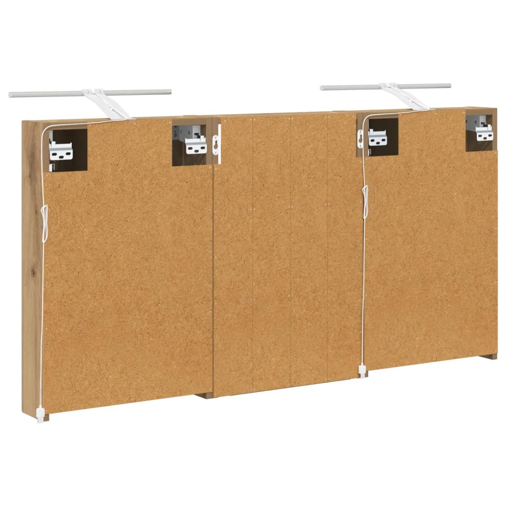 Set di Armadi da Bagno con porta 3 pcs 120 x 10,5 x 60,5 cm 3403743