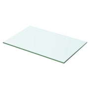 Mensola in Vetro Trasparente 50x25 cm cod mxl 33451