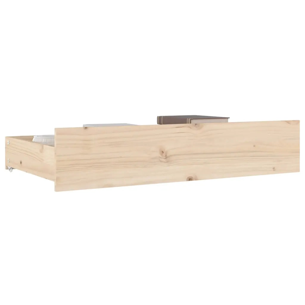 Cassettoni da Letto 4 pz in Legno Massello di Pino CFW8745702