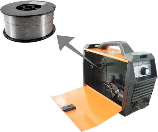 Filo per Saldatura E71T-GS MIG Senza Gas Ø 0,8MM 1KG Filo Animato No Gas Bobina di Filo Animato per Saldatrice a Filo Continuo