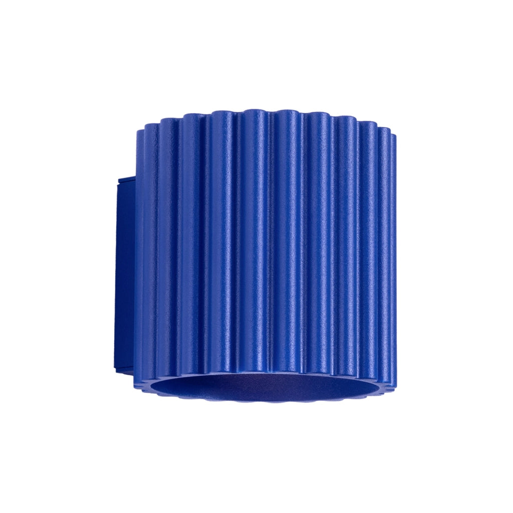Applique moderna tubo ultramarina 10cm G9 su-giù Pure Lume
