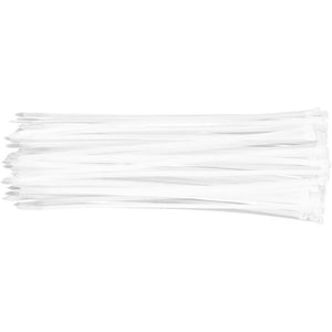 Topex 01-609 fascette a cravatta ta, 4.8 x 300 mm, bianco, 75 pez