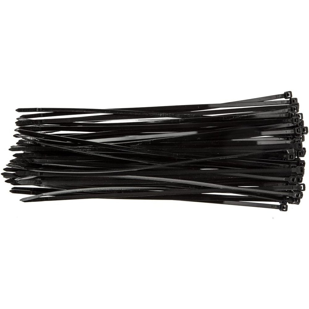 Topex 01-610 fascette a cravatta ta, 4,8 x 300 mm, nero, 75 pezzi