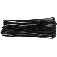 Topex 01-610 fascette a cravatta ta, 4,8 x 300 mm, nero, 75 pezzi