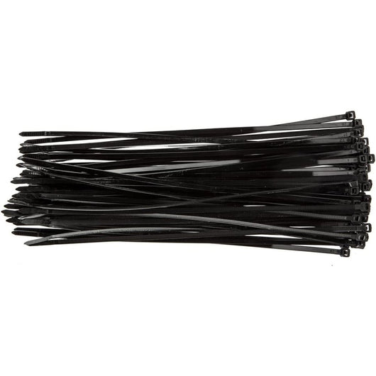 Topex 01-610 fascette a cravatta ta, 4,8 x 300 mm, nero, 75 pezzi
