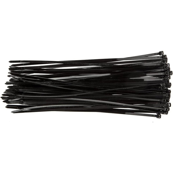 Topex 01-610 fascette a cravatta ta, 4,8 x 300 mm, nero, 75 pezzi