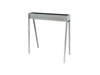 Barbecue a carbone per arrosticini Lisa Milano 80 in acciaio inox