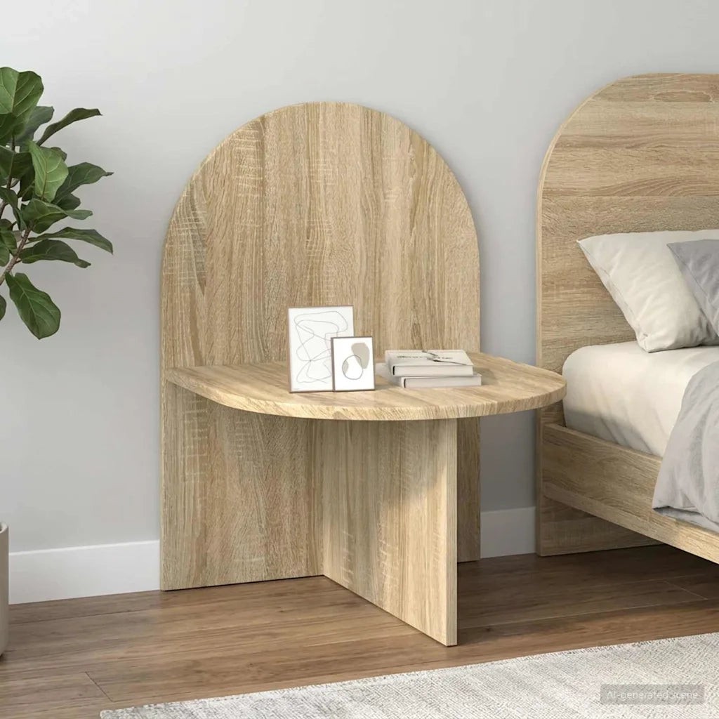 Comodino Rovere Sonoma 48 x 49 x 65 cm Legno ingegnerizzato