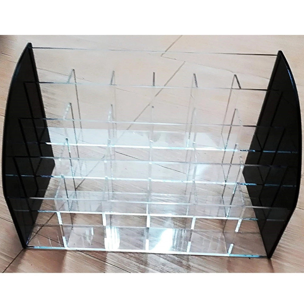 Trade Shop - Organizzatore Scatola 24 Comparti Espositore Organizer Cosmetici Make Up -