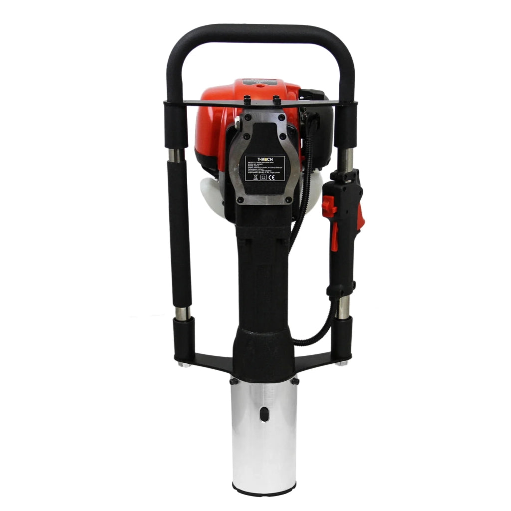 Battipalo con Accessorio Diametro 120mm Motore Benzina 4 Tempi per Fissare Pali