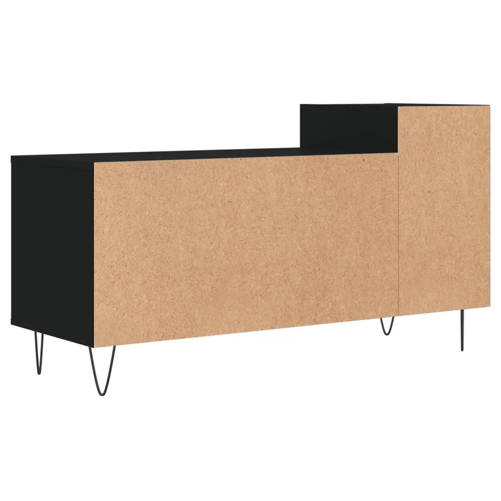 Mobile Porta TV Nero 100x35x55 cm in Legno Multistrato 831317