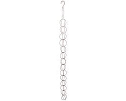 Regolazione Elegante e Stabile per la Pioggia - Catena di Scarico per Esterni - Soluzione per l'Eliminazione dell'Acqua - Adatto per Balcone/Patio - Alta Qualità