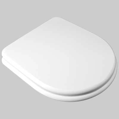 SEDILE MDF POLIESTERATO M156 BIANCO coprivaso copriwater SEBA