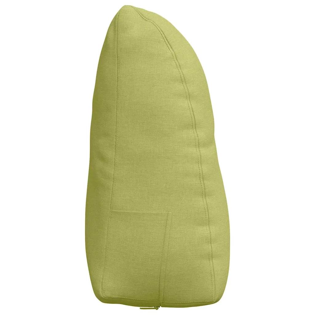 Cuscino per Schiena Verde chiaro 60 x 24 x 50 cm Tessuto 42014393