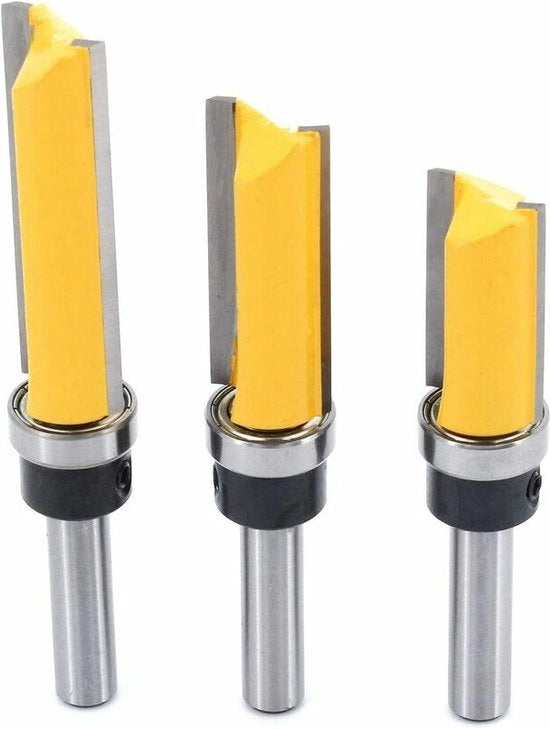 Set di 8 mm di trimfrees con toppiano, copie di trimfrees con toppiano, utensili per lavorazione del legno

specifiche tecniche: 
- diametro: 8 mm
- tipo: trimfrees con toppiano
- applicazione: lavorazione del legno