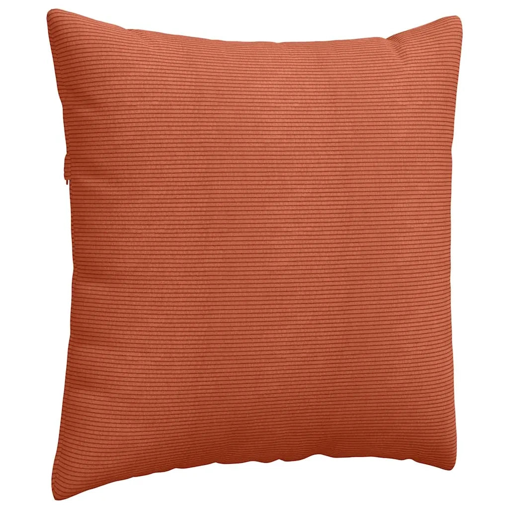 Cuscini da Divano 2 pcs Rosso Arancio 60 x 60 cm