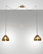 GLOW SOSPENSIONE OTTONE 2 LUCI 3667-42-118