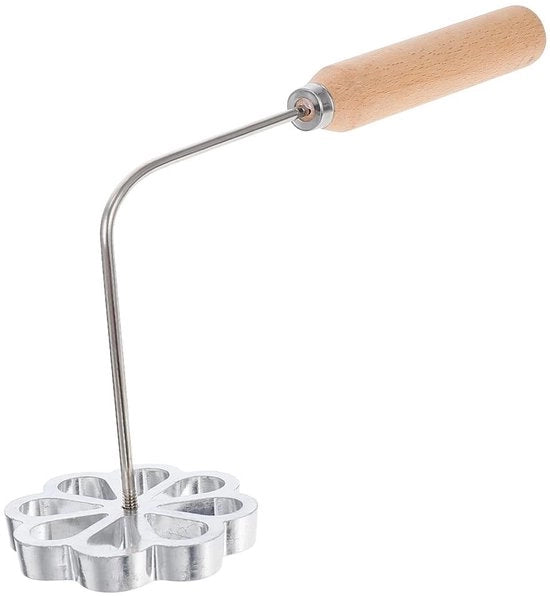 Wafelforme Aluminium - Forma a Gambero - Resistente al Calore - Duraturo - 2 Pezzi - Argento - Stampino per Forno
