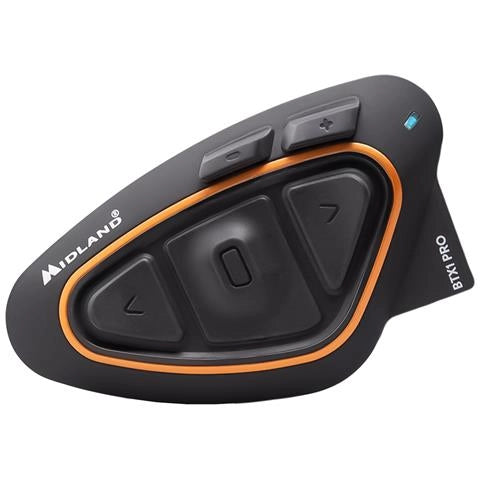 Midland btx1 pro interfono moto bluetooth, auricolare casco con cancellazione del rumore per comunicazione pilota passeggero - C1230,15