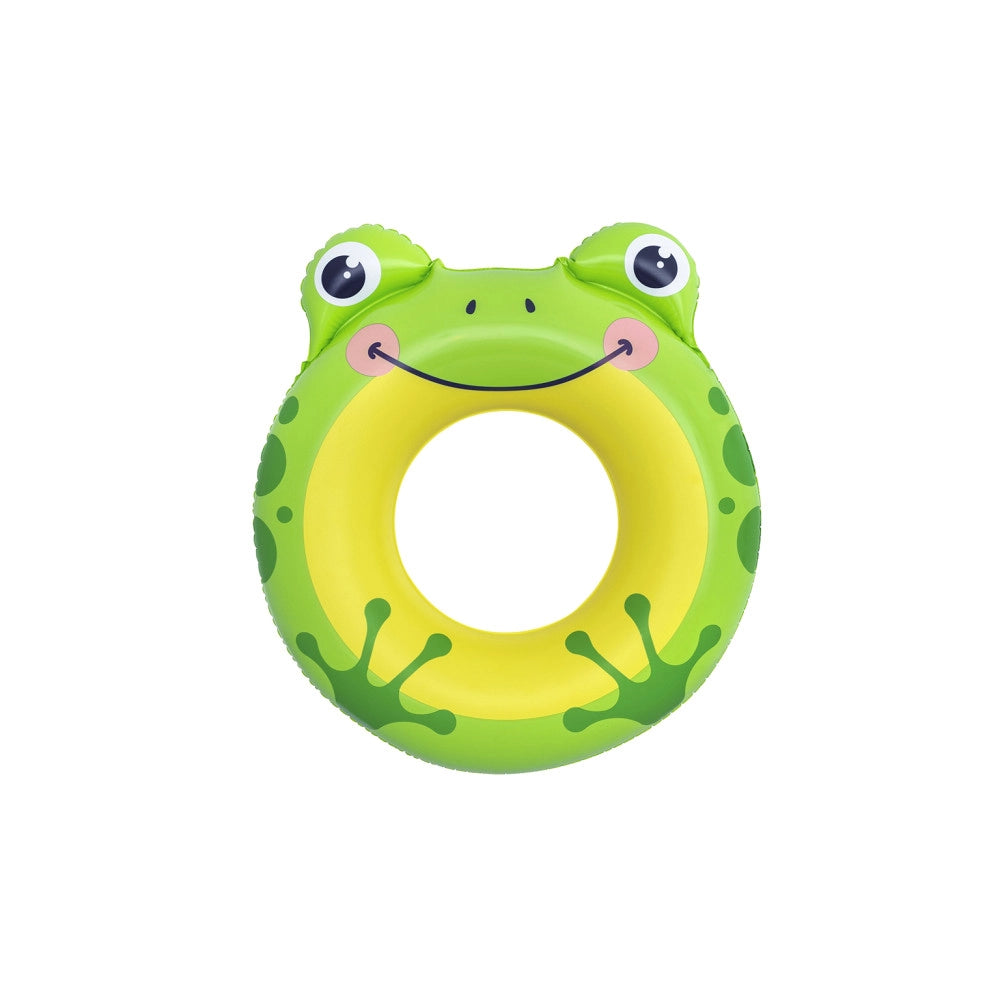 Trade Shop - Salvagente Panda/rana 79x85cm Ciambella Gonfiabile Mare Bambini 3-6 Anni 36351 -