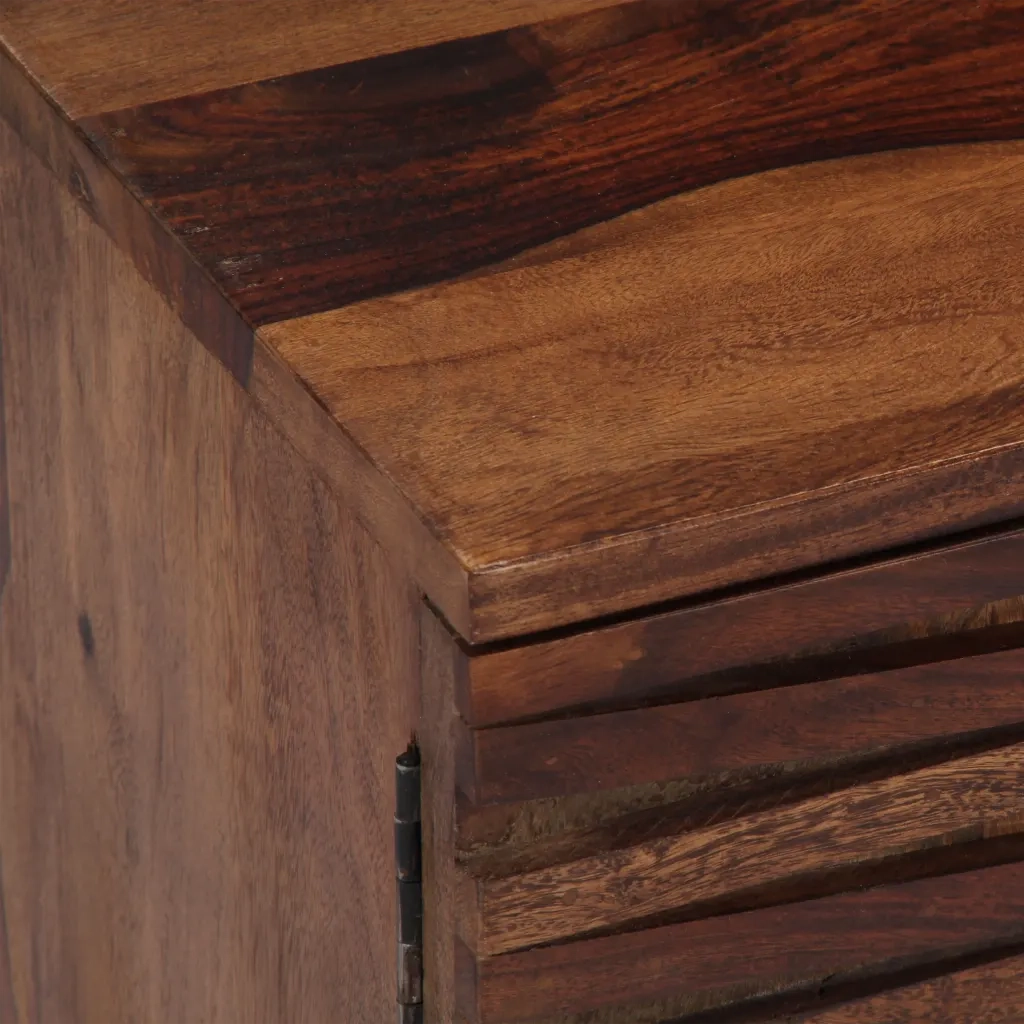 Mobile Porta TV 120x30x40 cm in Legno Massello di Acacia 247701