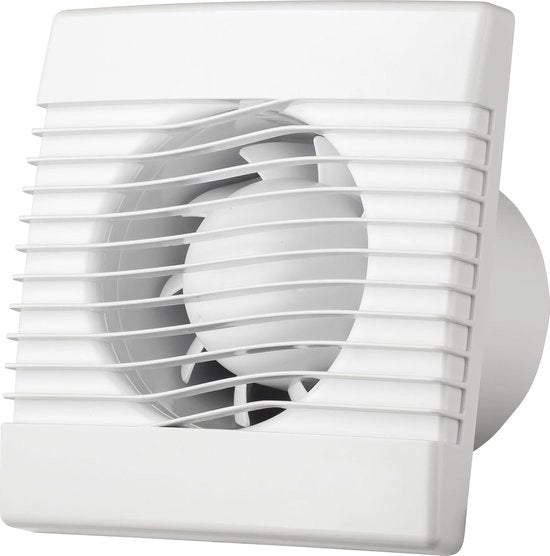 Ventilatore per la cucina con sensore di umidità 100mm, installabile a muro, con qualità e durata
