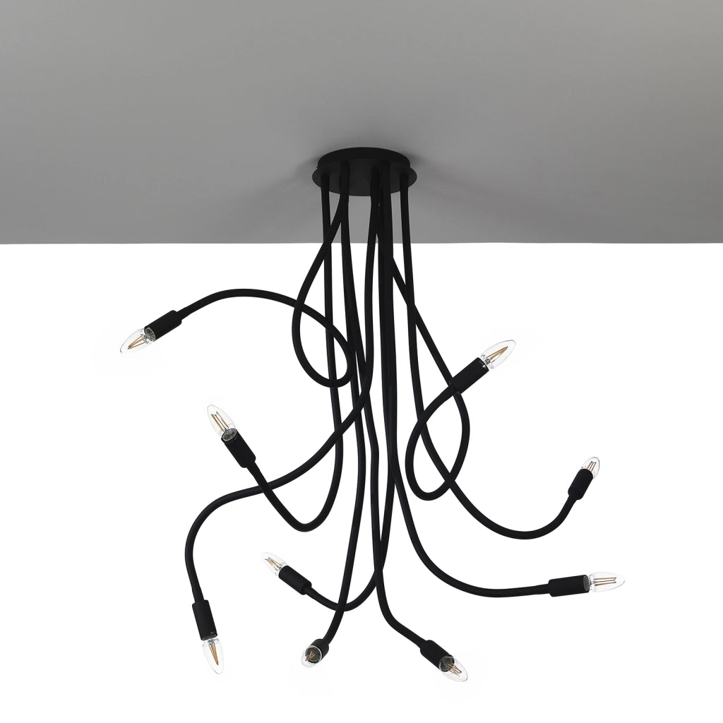 Lampadario ORIX nero