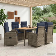 Set da pranzo per esterni 7 pz 3422283