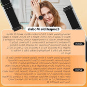 Cinturino orologio elastico in nylon, 20 mm e 22 mm, cinturino sportivo sostituibile con fissaggio rapido e forma del piede confortevole