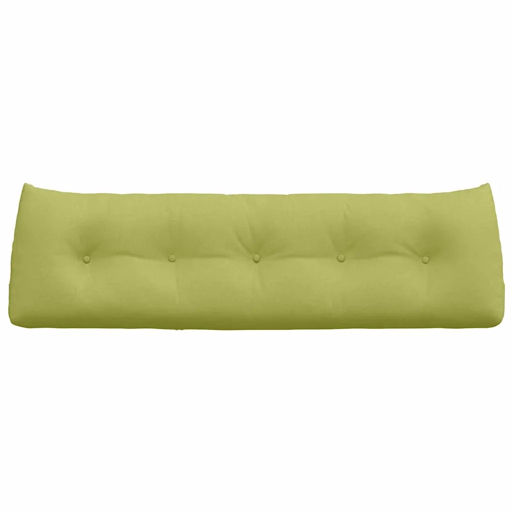 Cuscino per Schiena | Cuscino dorsale Verde chiaro 160 x 24 x 50 cm Tessuto