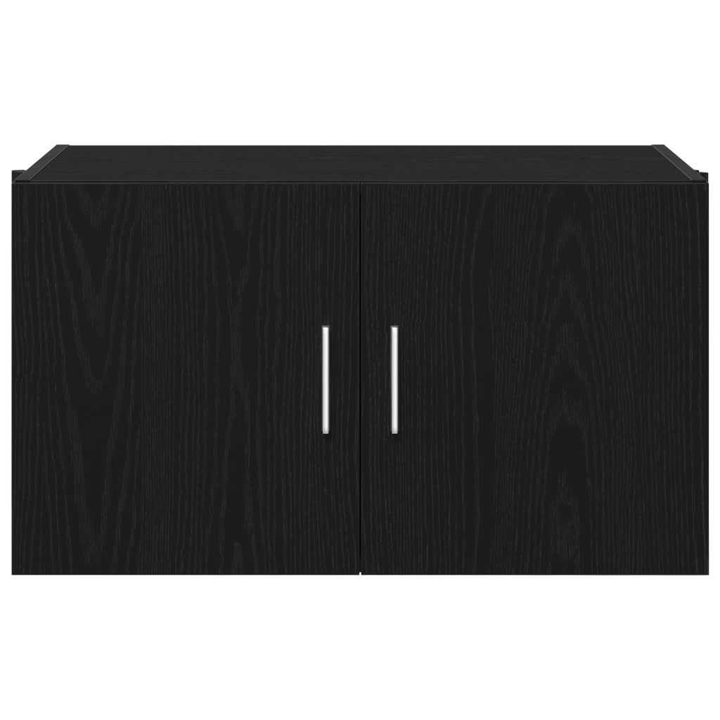 Armadio a muro  Nero Rovere 70x42,5x40 cm Legno ingegnerizzato