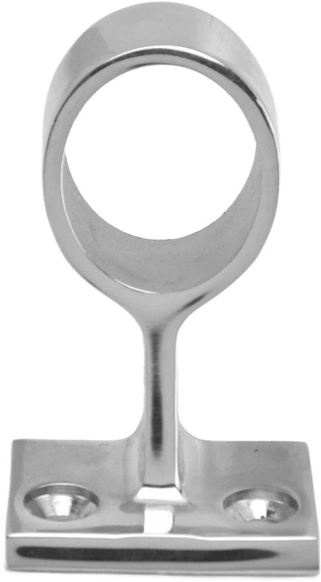 Maniglione in Acciaio Inox 316 - Base Maniglione - Curva a 60 Gradi - Adatto per Cabina/Dashboard - Resistente alla Corrosione - Diametro Fissaggio Fisso Φ5,5 mm