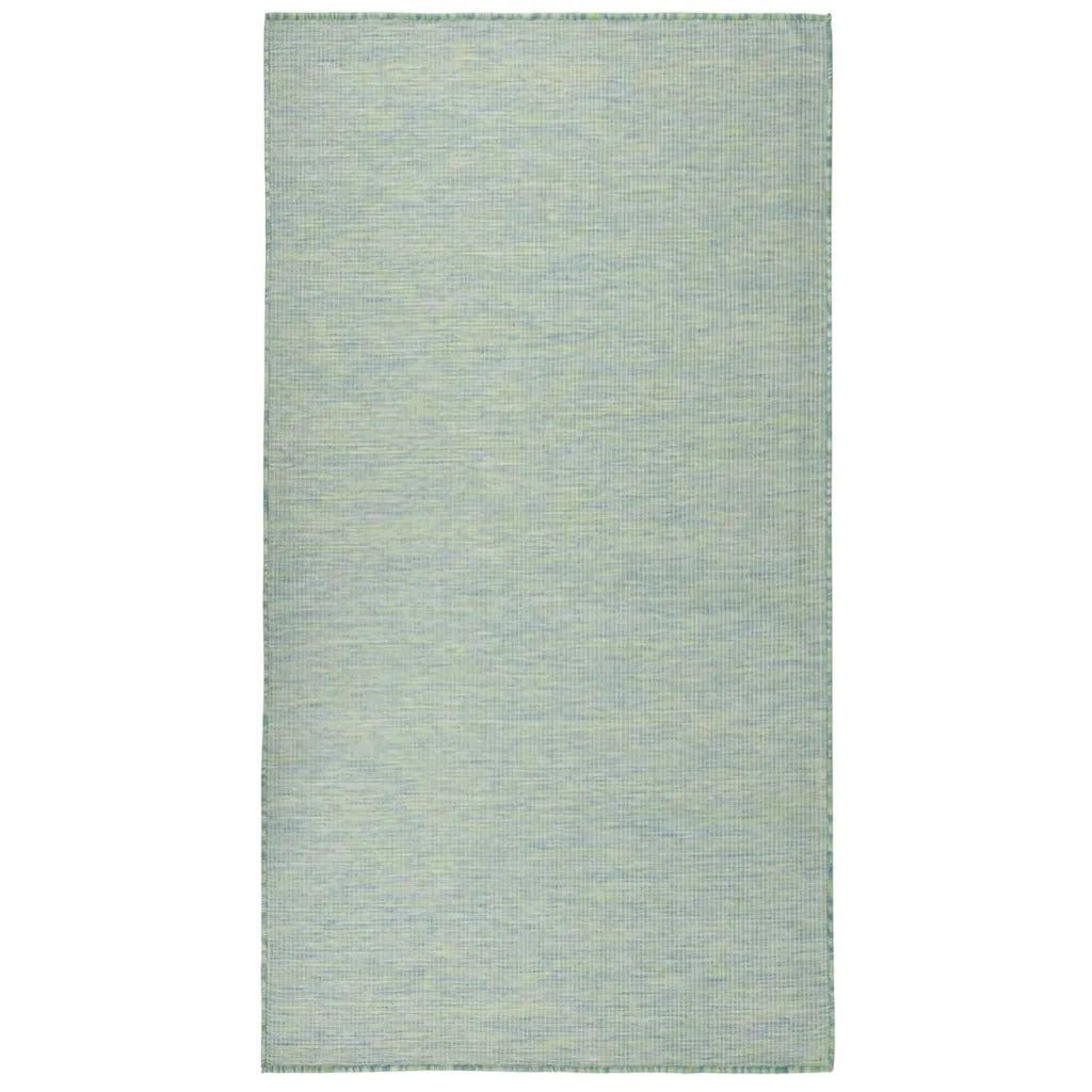 Tappeto da Esterni a Tessitura Piatta 80x150 cm Turchese cod mxl 64563