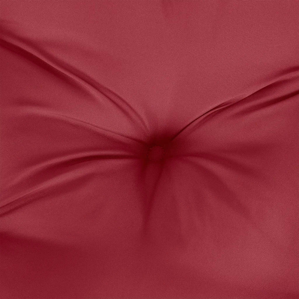 Cuscino per Panca Rosso Vino 100x(50+50)x7cm in Tessuto Oxford 315001