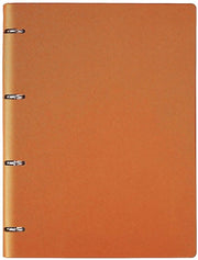 Quaderno A4 con cerniera - Rigañabile - Copertina in pelle PU - 100 pagine - Carta 80 g/m²