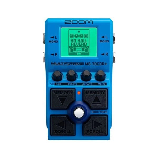 Multieffetto chitarra zoom multistomp ms 70cdr+ blue - 4515260029358