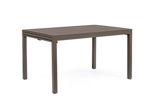 Tavolo Allungabile da Giardino 135-270x90x75h cm Pelagius Coffee