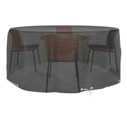 Coperture Mobili da Giardino 2pz 10 Occhielli Ø260x90cm Rotonde 3155358