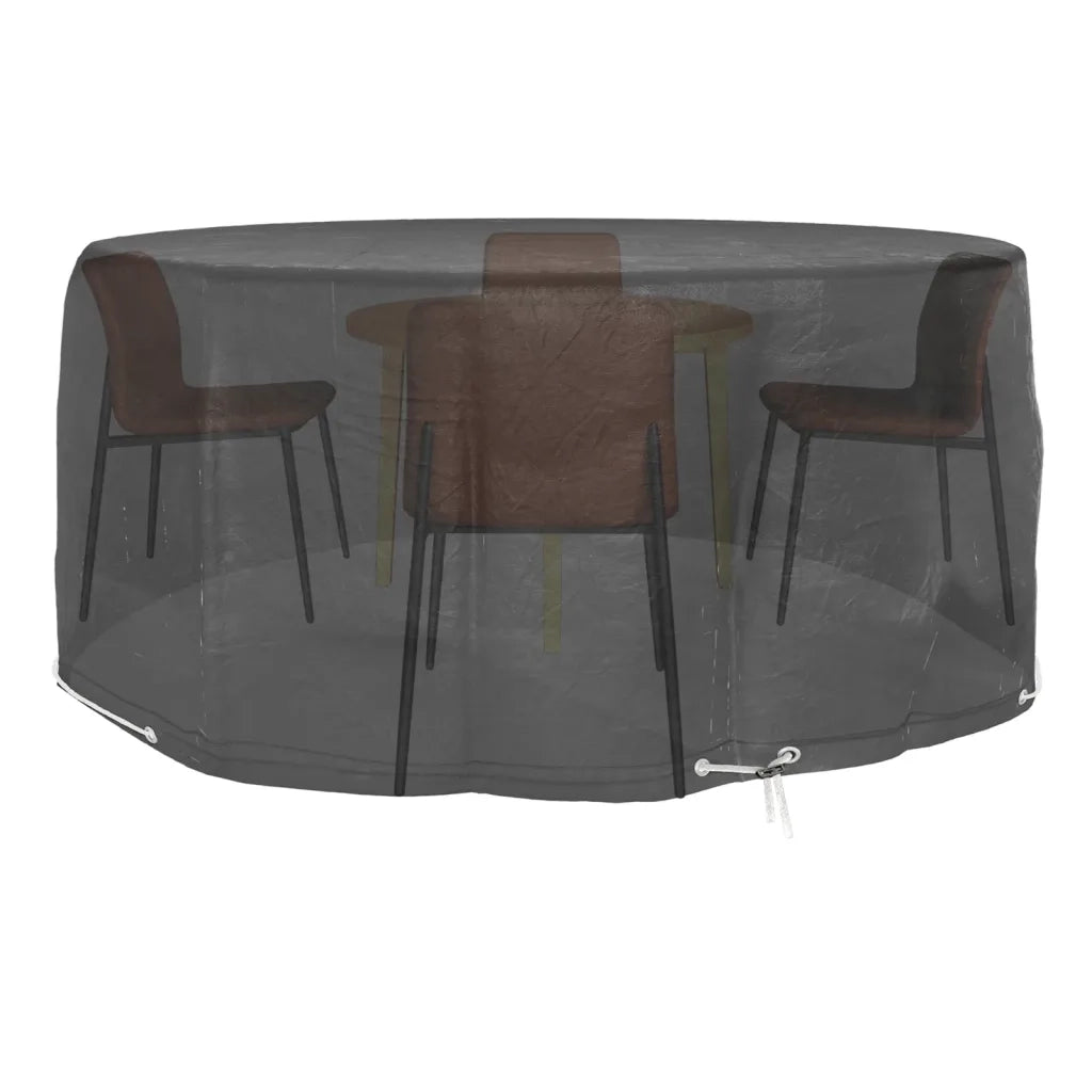 Coperture Mobili da Giardino 2pz 10 Occhielli Ø260x90cm Rotonde 3155358