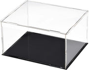 Vetrina acrilica per protezione di oggetti da collezione 20x15x10cm con funzione di chiusura ermetica