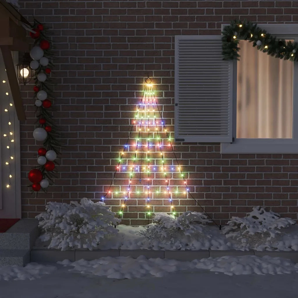 Albero di Natale LED con picchetti per il terreno 182 cm 42018739