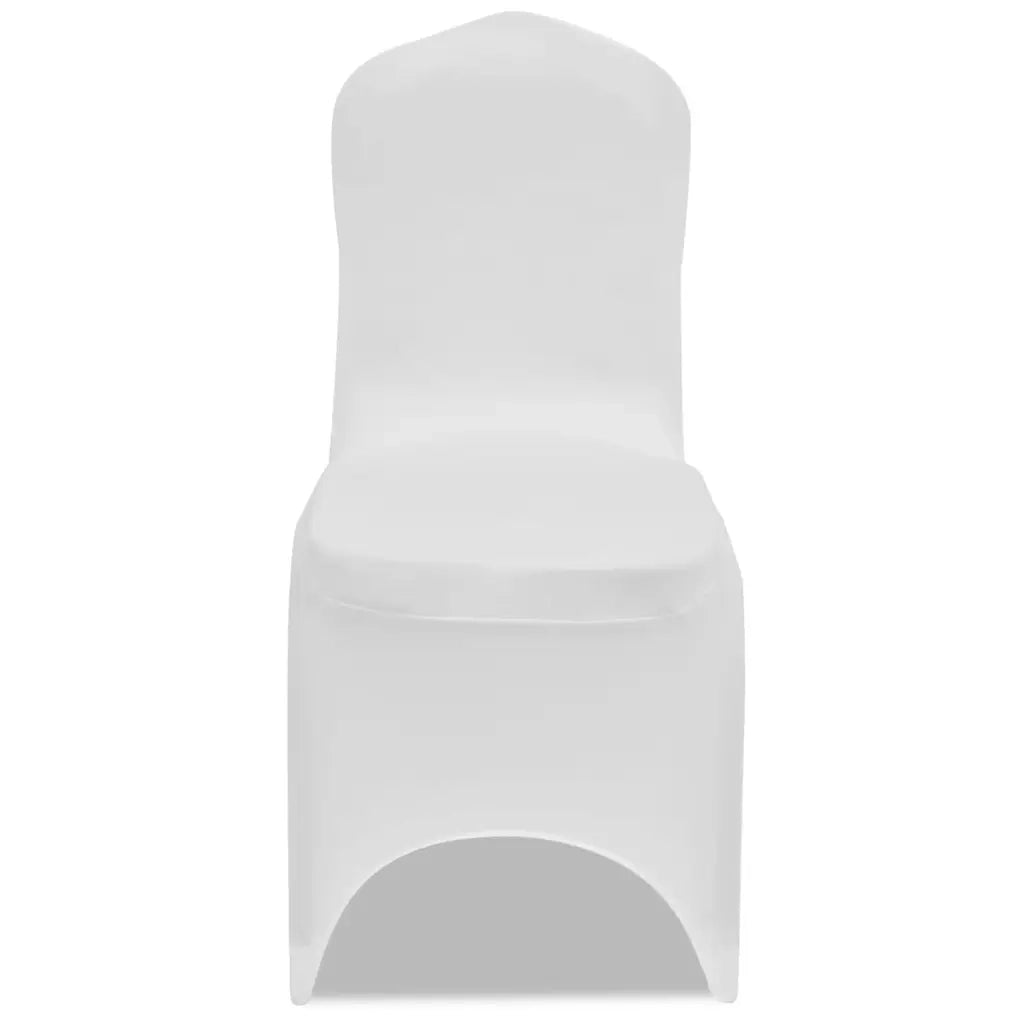 Coprisedie in Tessuto Elasticizzato Bianco 12 pz CFW2983031
