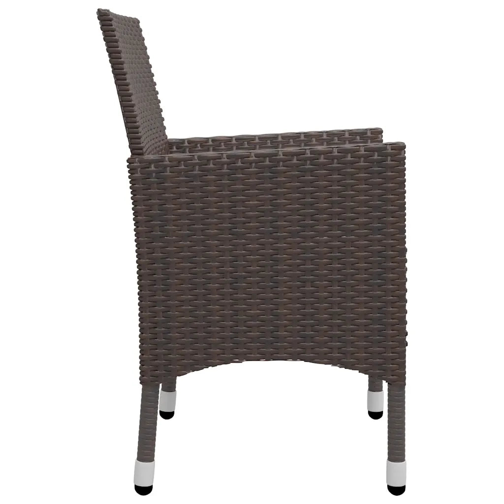 Set da Pranzo da Giardino 9 pz Marrone cod mxl 42408