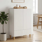 Credenza Bianco 66 x 34,5 x 95 cm Legno ingegnerizzato 894665
