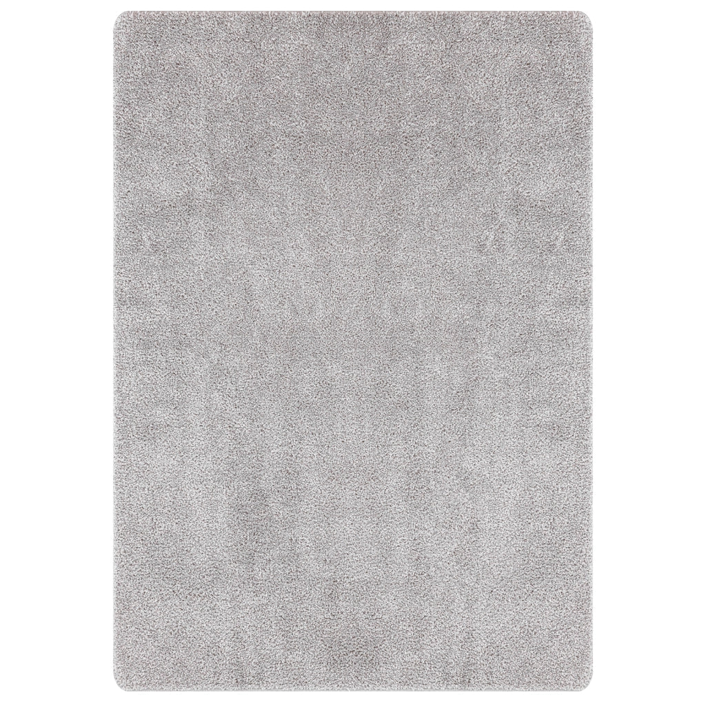 Tappeto Shaggy  con retro in lattice Grigio 240x340 cm