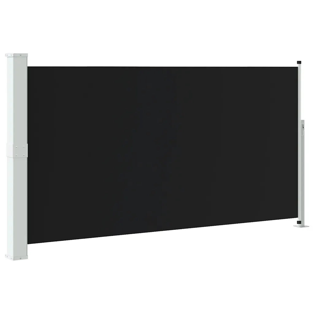 Tenda da Sole | Tenda laterale | Tendalino Laterale per Patio Terrazzo 160 x 300 cm Nero