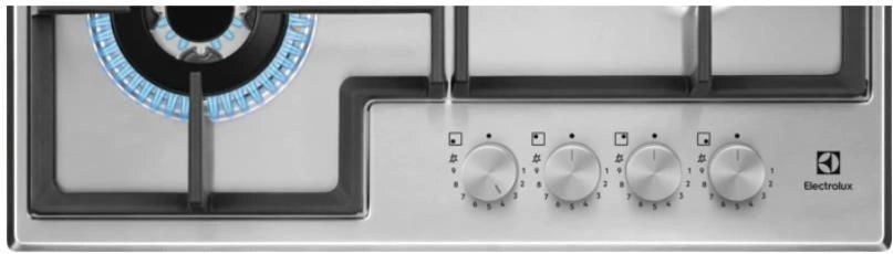 Electrolux PIANO GAS COMANDI FRONTALI 60 CM EGS64362X