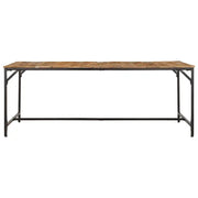 Tavolo da Pranzo 200x100x75cm in Legno Massello di Mango Grezzo 373607